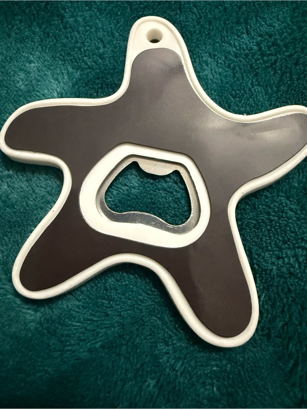 Starfish-Shaped Ocean Bottle Opener And Fridge Magnet - Picture 4 of 4